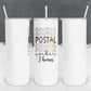 Personalized Postal Service Stacked Effect Tumbler - Sublimated