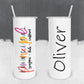 Personalized Principal Crayons, Kids, Caffeine Tumbler - Sublimated