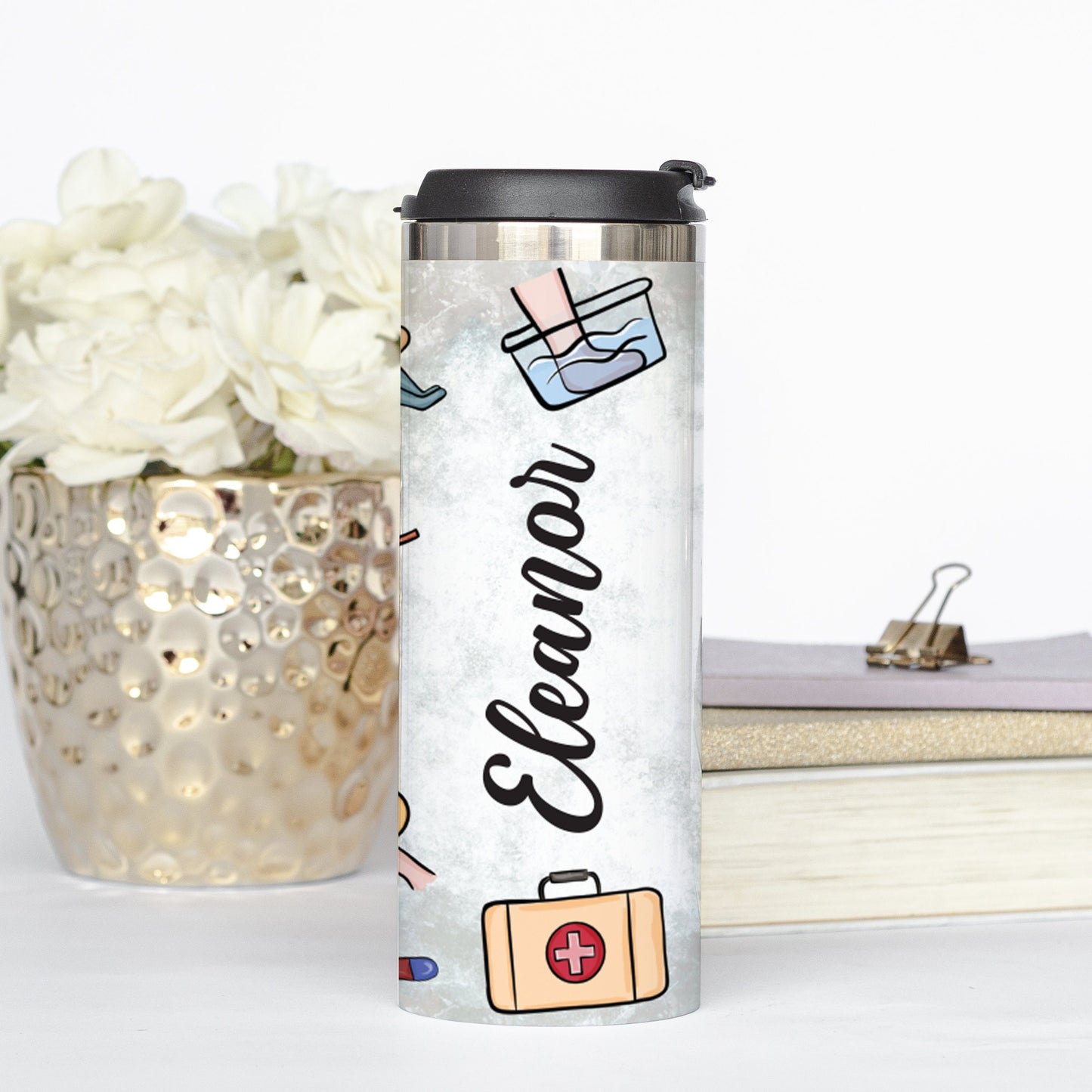 Personalized Physical Therapist Equipment Tumbler - Sublimated