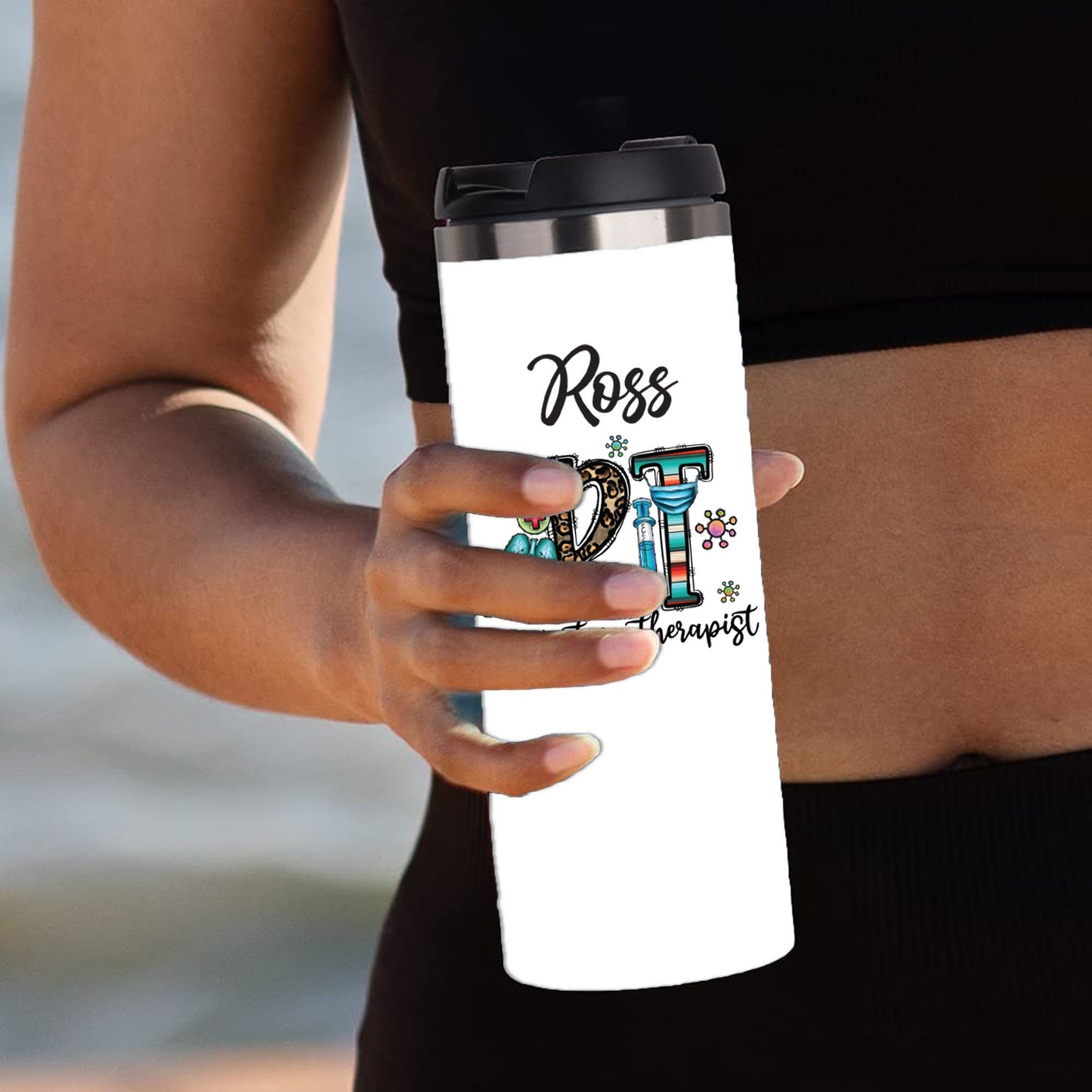 Personalized Respiratory Therapist Tumbler - Sublimated