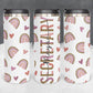 Personalized Secretary Rainbows Cheetah Print Tumbler - Sublimated