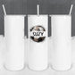 Personalized Soccer Split Monogram Tumbler - Sublimated