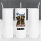 Personalized Proud Veteran Boots Tumbler - Sublimated