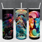 Personalized Galaxy Celestial Zodiac Tumbler - Sublimated