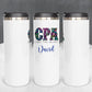 Personalized CPA Tumbler - Sublimated