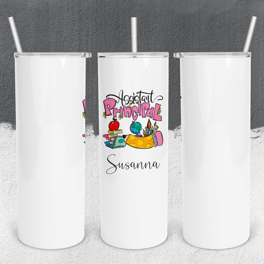 Personalized Assistant Principal Tumbler - Sublimated