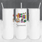 Personalized Artist Tumbler - Sublimated