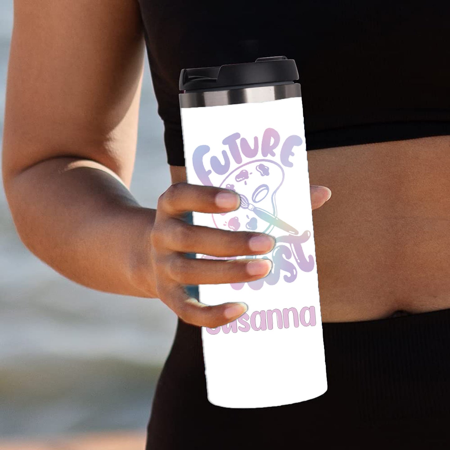 Personalized Future Artist Tumbler - Sublimated