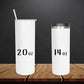 Personalized Construction Life Tumbler - Sublimated