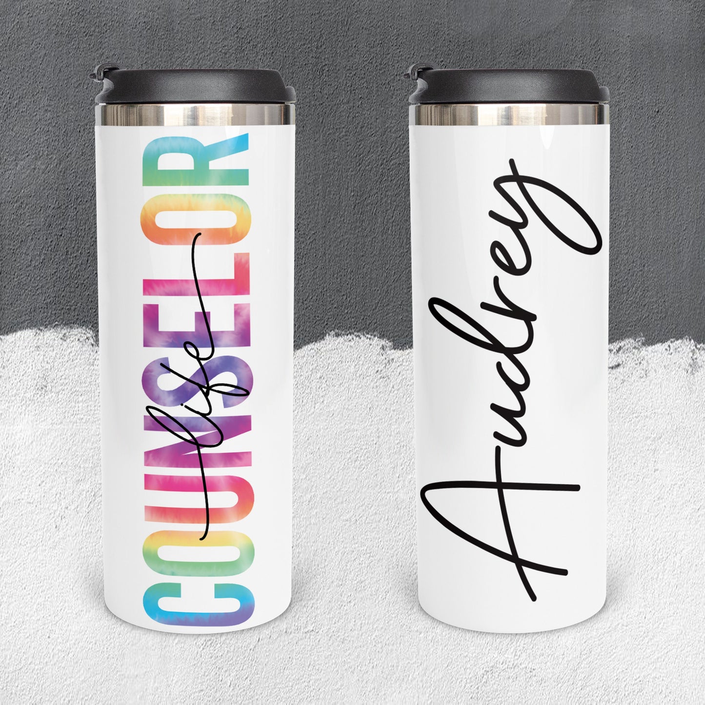 Personalized Counselor Life Tumbler - Sublimated