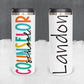 Personalized School Counselor Tumbler - Sublimated