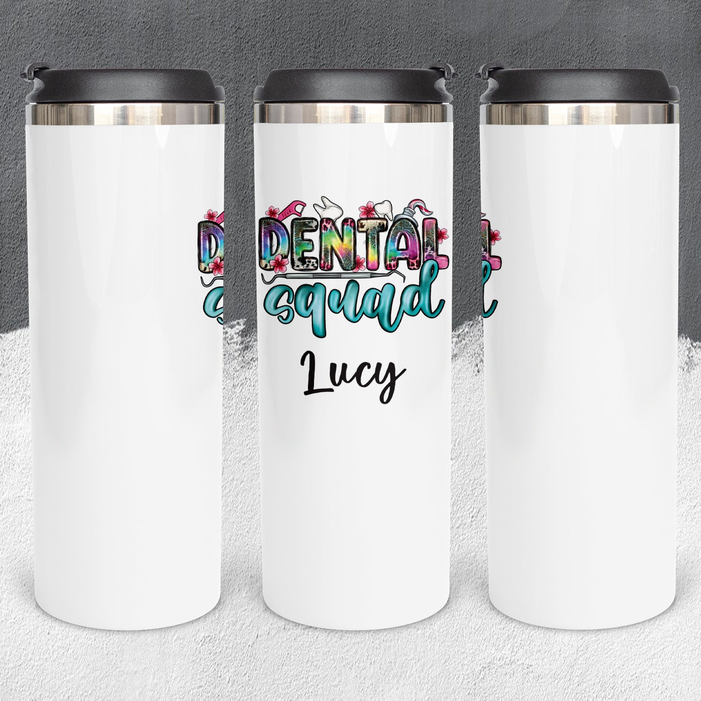 Personalized Dental Squad Tumbler - Sublimated