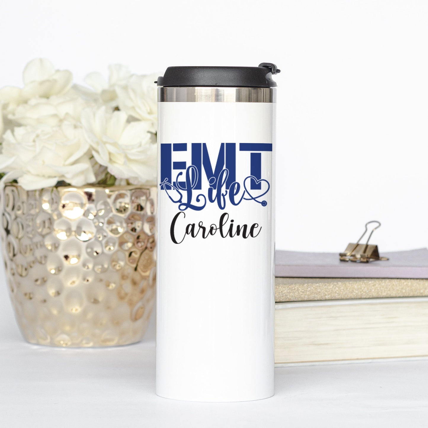 Personalized EMT Life Tumbler - Sublimated