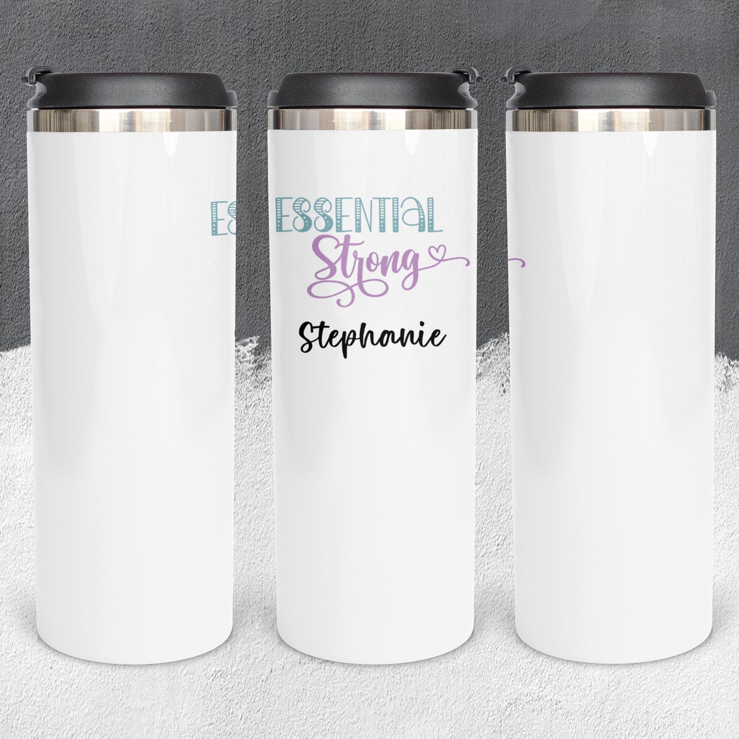 Personalized Essential Strong Tumbler - Sublimated