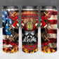 Personalized Firefighter Helmet First in Last Out Tumbler - Sublimated