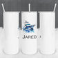 Personalized Fishing Boat Tumbler - Sublimated