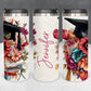 Personalized Floral Graduation Tumbler - Sublimated