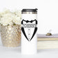 Personalized Tuxedo Monogram Tumbler - Sublimated