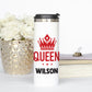 Personalized King and Queen Tumbler - Sublimated