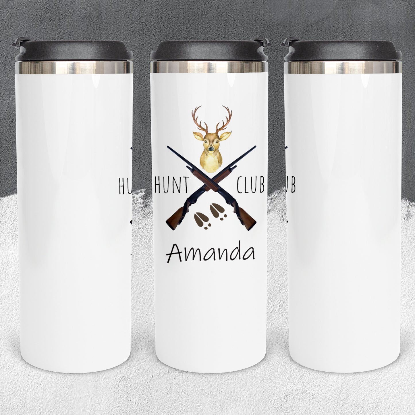 Personalized Hunt Club Tumbler - Sublimated