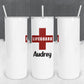 Personalized Lifeguard Cross Tumbler - Sublimated