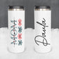 Personalized Mom with Kids' Names on Puzzle Pieces Tumbler - Sublimated