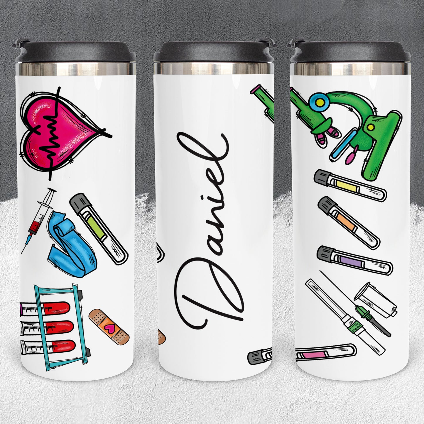 Personalized Phlebotomist Tumbler - Sublimated