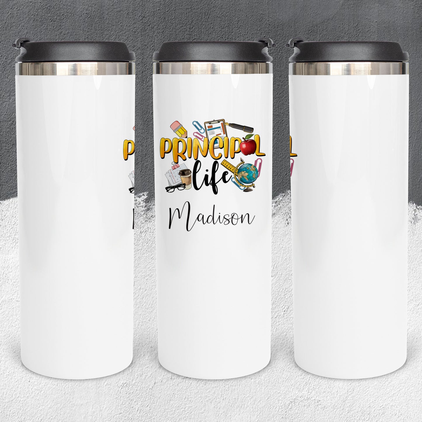 Personalized Principal Life Tumbler - Sublimated