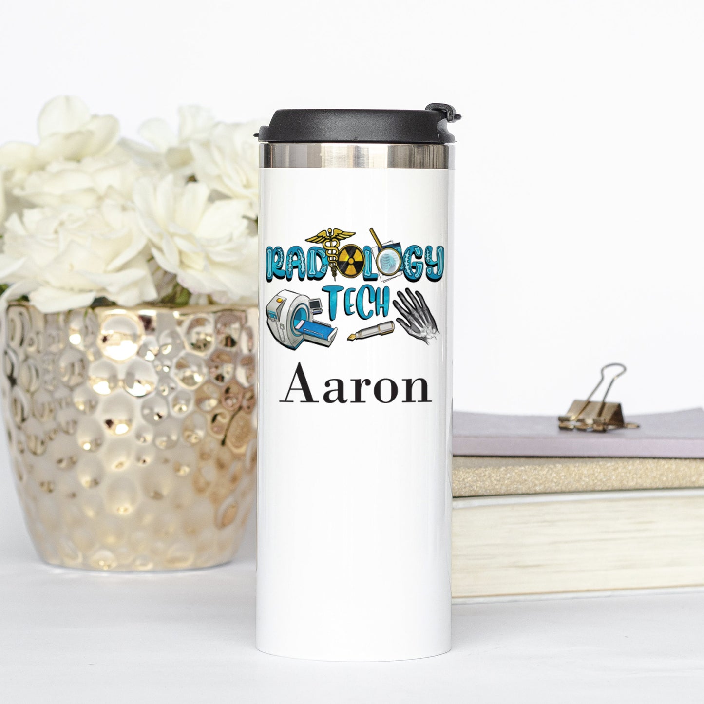 Personalized Radiology Tech Equipment Tumbler - Sublimated