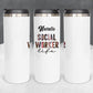 Personalized Social Worker Life Tumbler - Sublimated