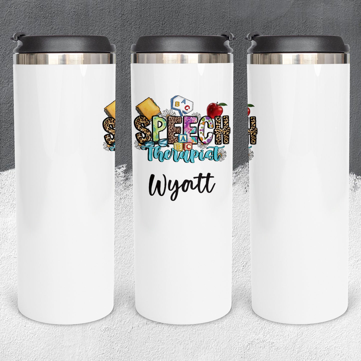 Personalized Speech Pathologist Tumbler - Sublimated