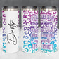 Personalized Cheetah Print Speech Therapist Tumbler - Sublimated