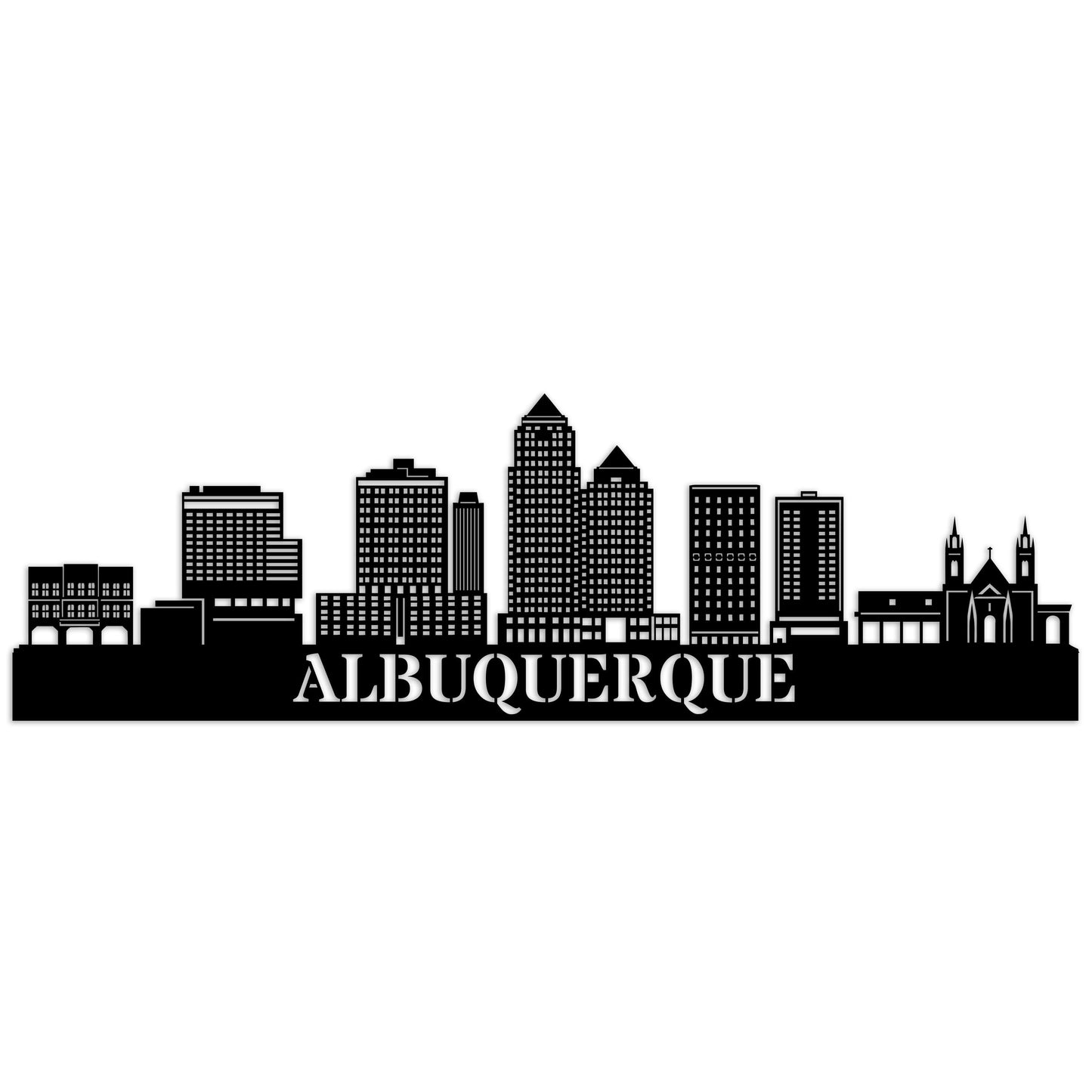 Albuquerque City Skyline