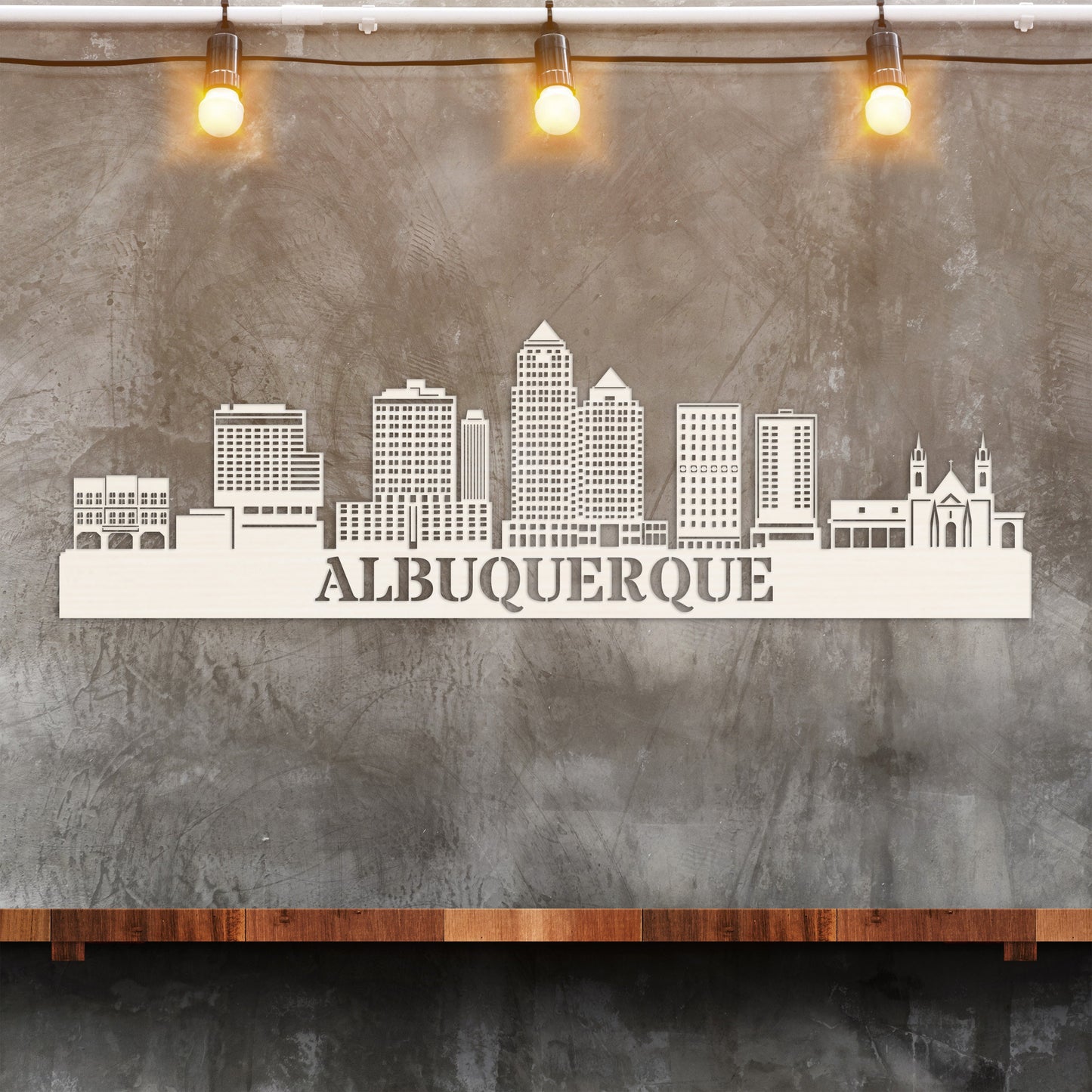 Albuquerque City Skyline