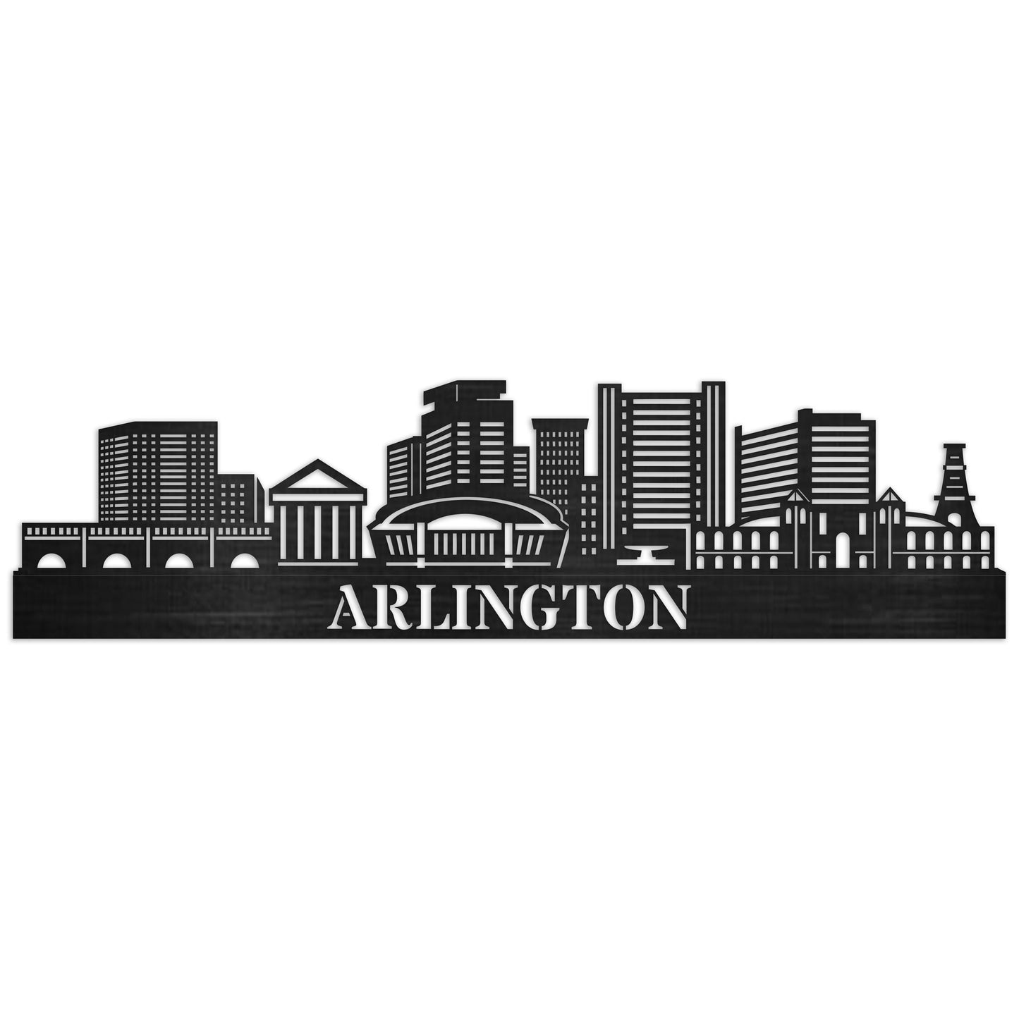 Arlington City Skyline