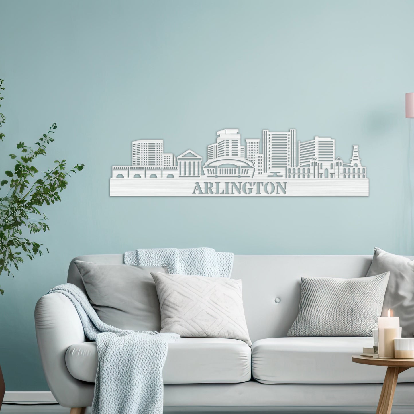 Arlington City Skyline