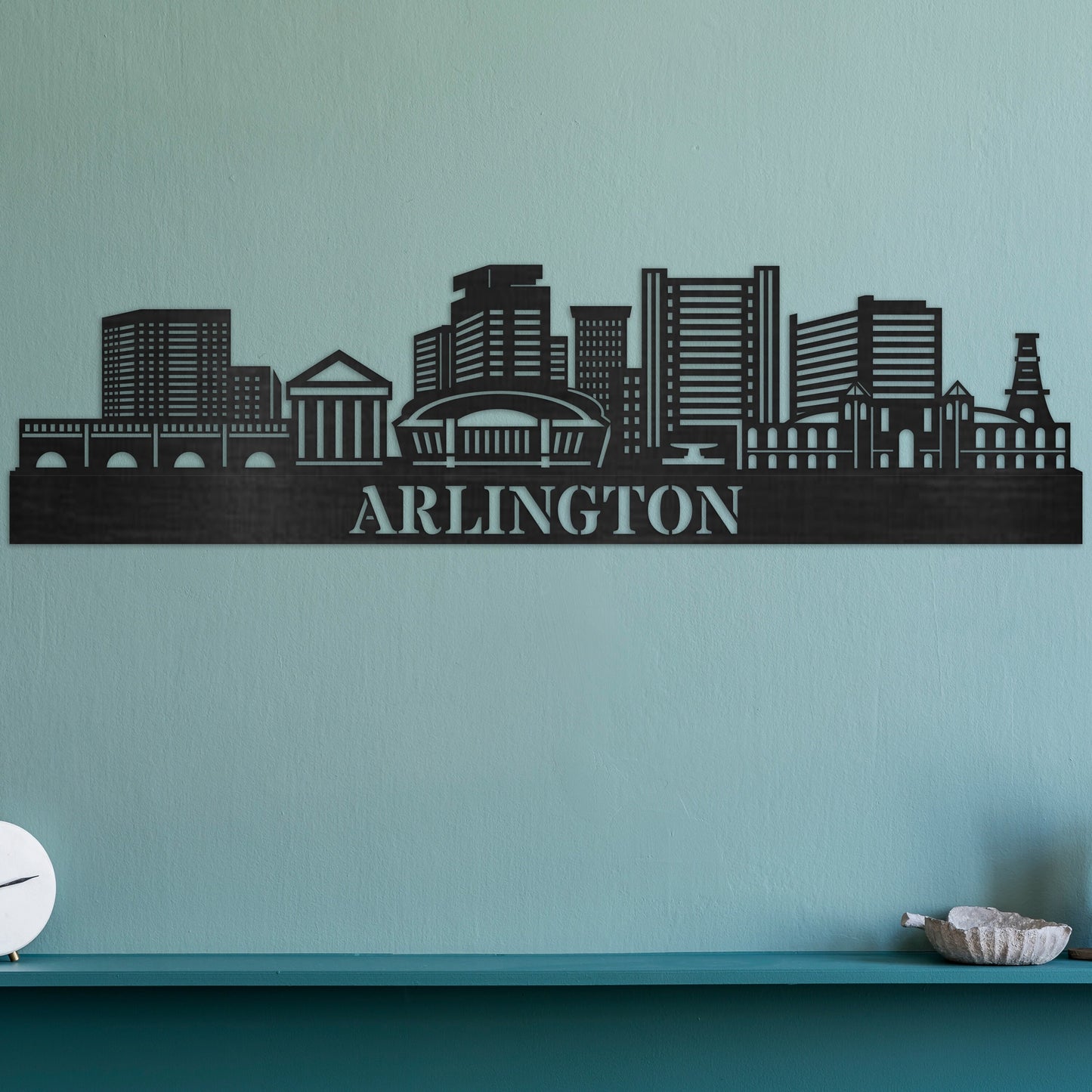 Arlington City Skyline