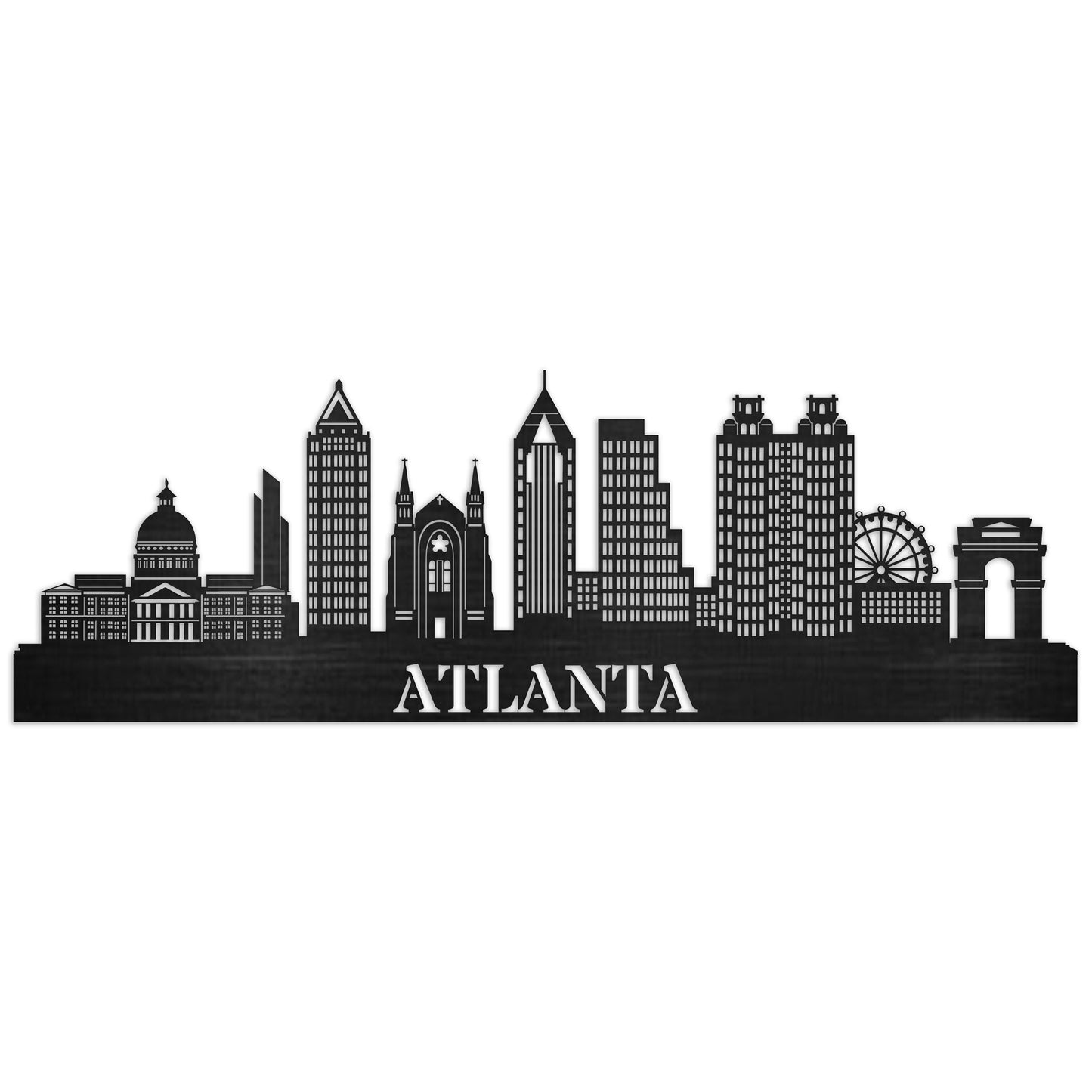 Atlanta City Skyline