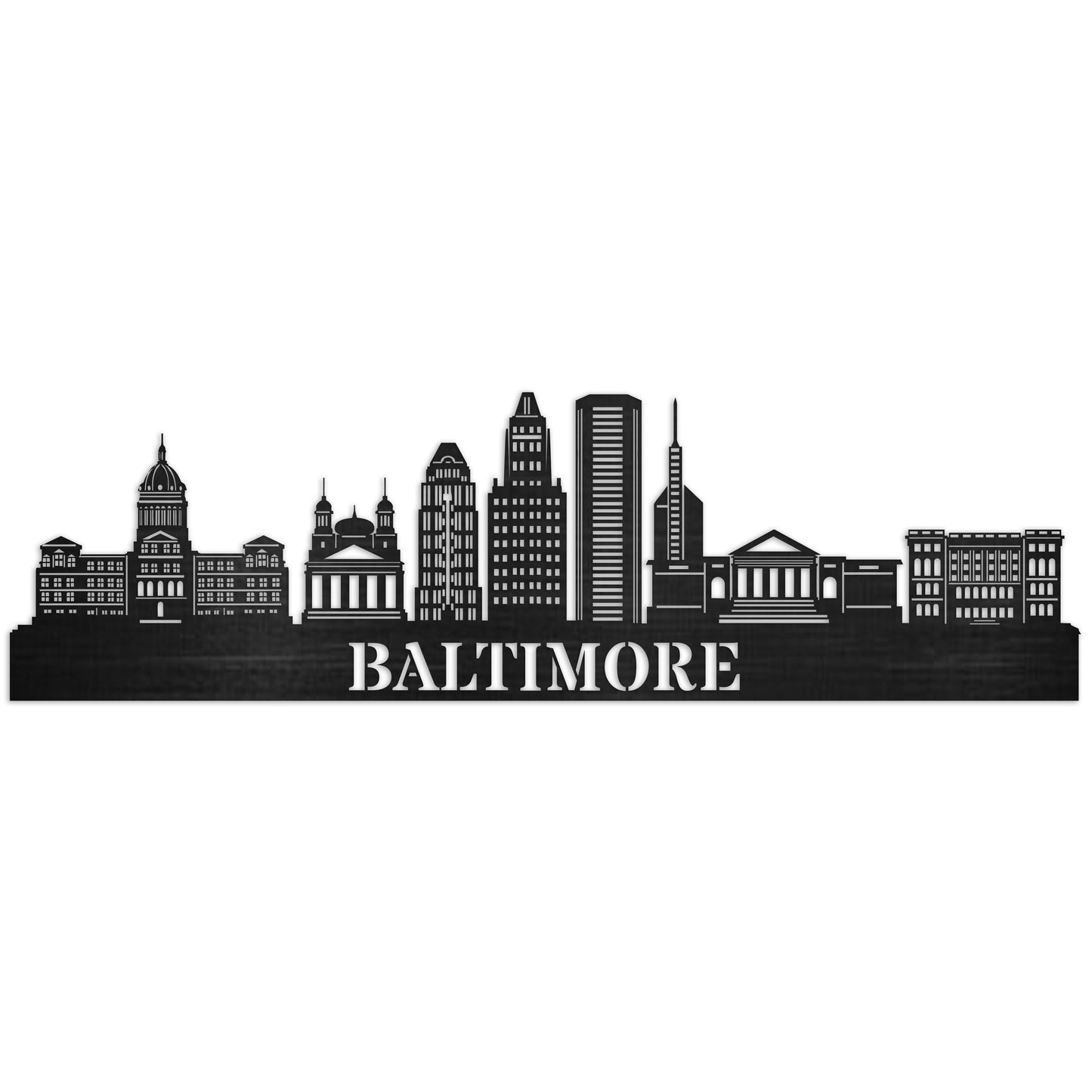 Baltimore City Skyline