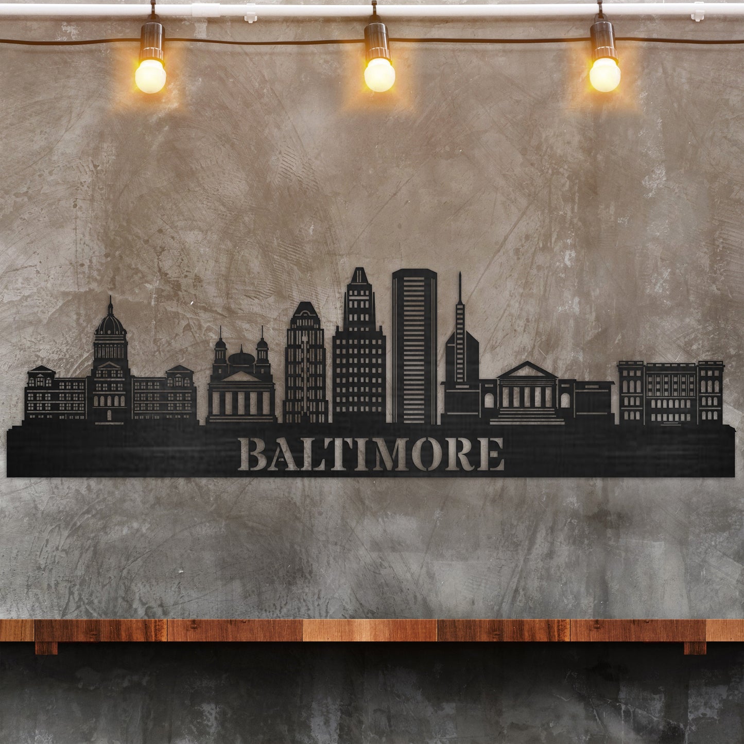 Baltimore City Skyline