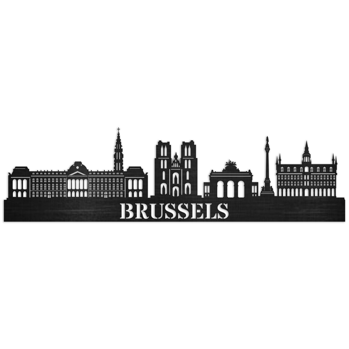 Brussels City Skyline