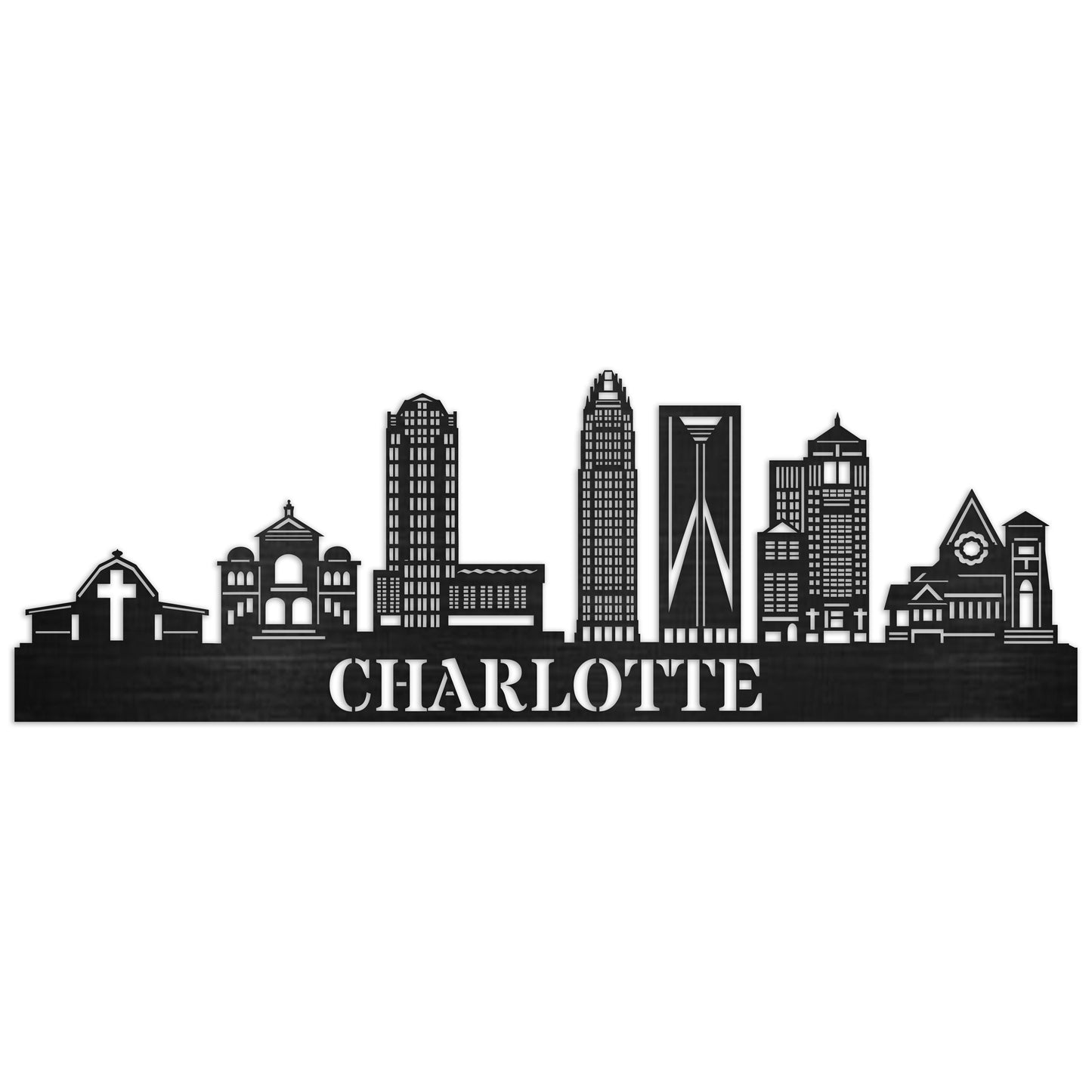 Charlotte City Skyline