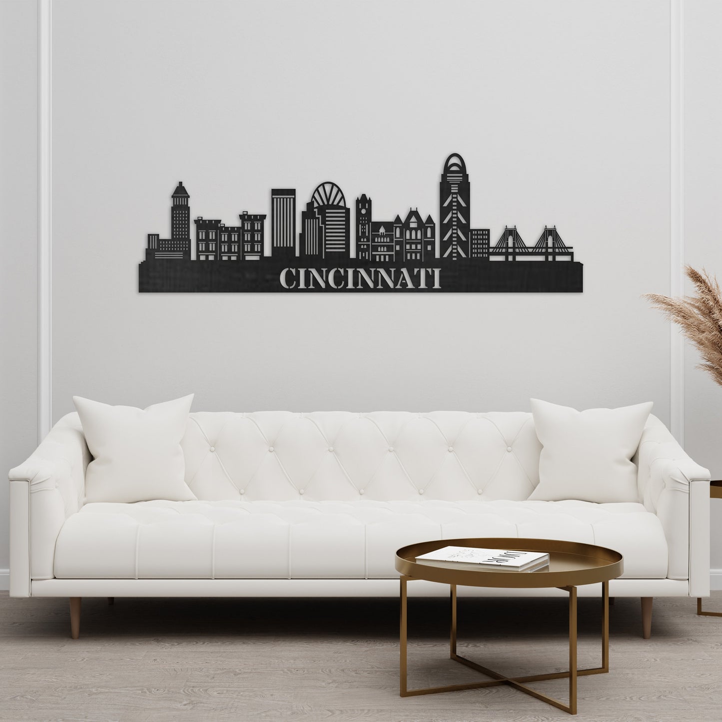 Cincinnati City Skyline