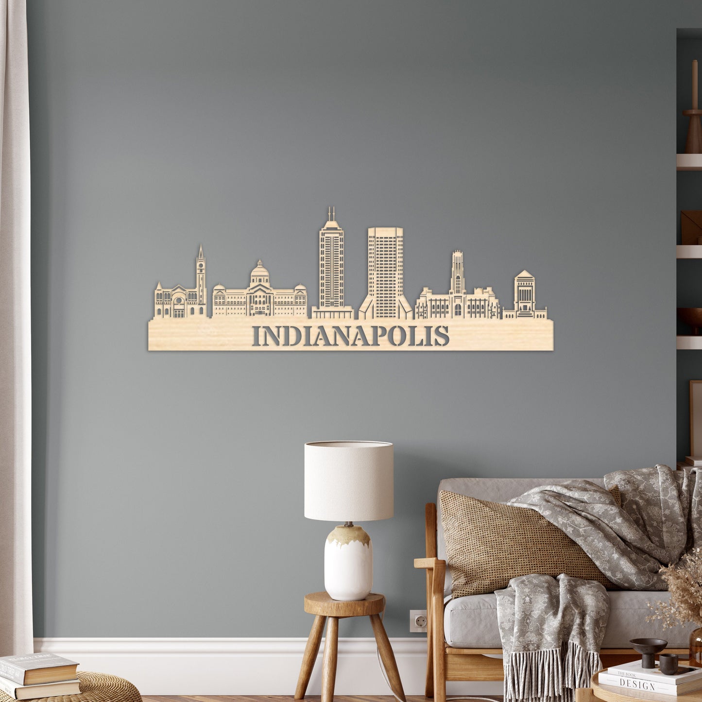 Indianapolis City Skyline