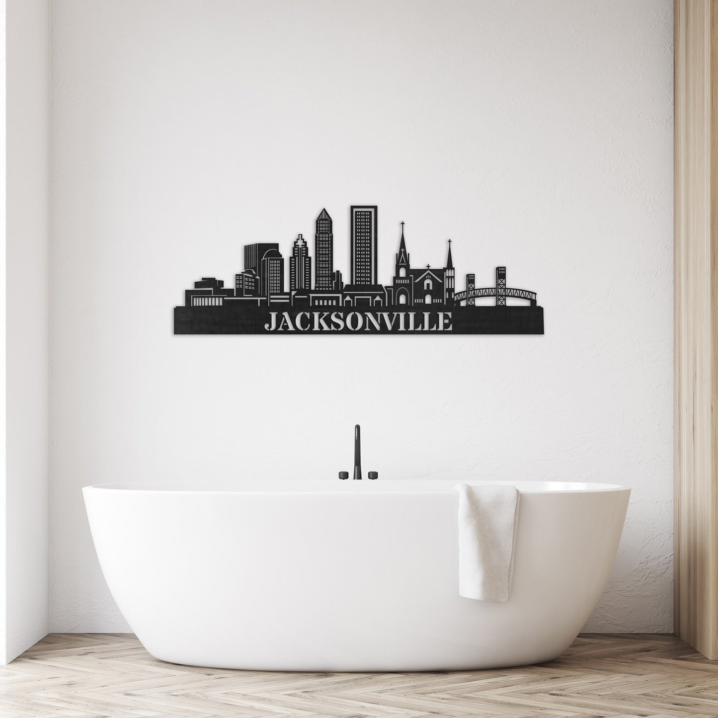 Jacksonville City Skyline