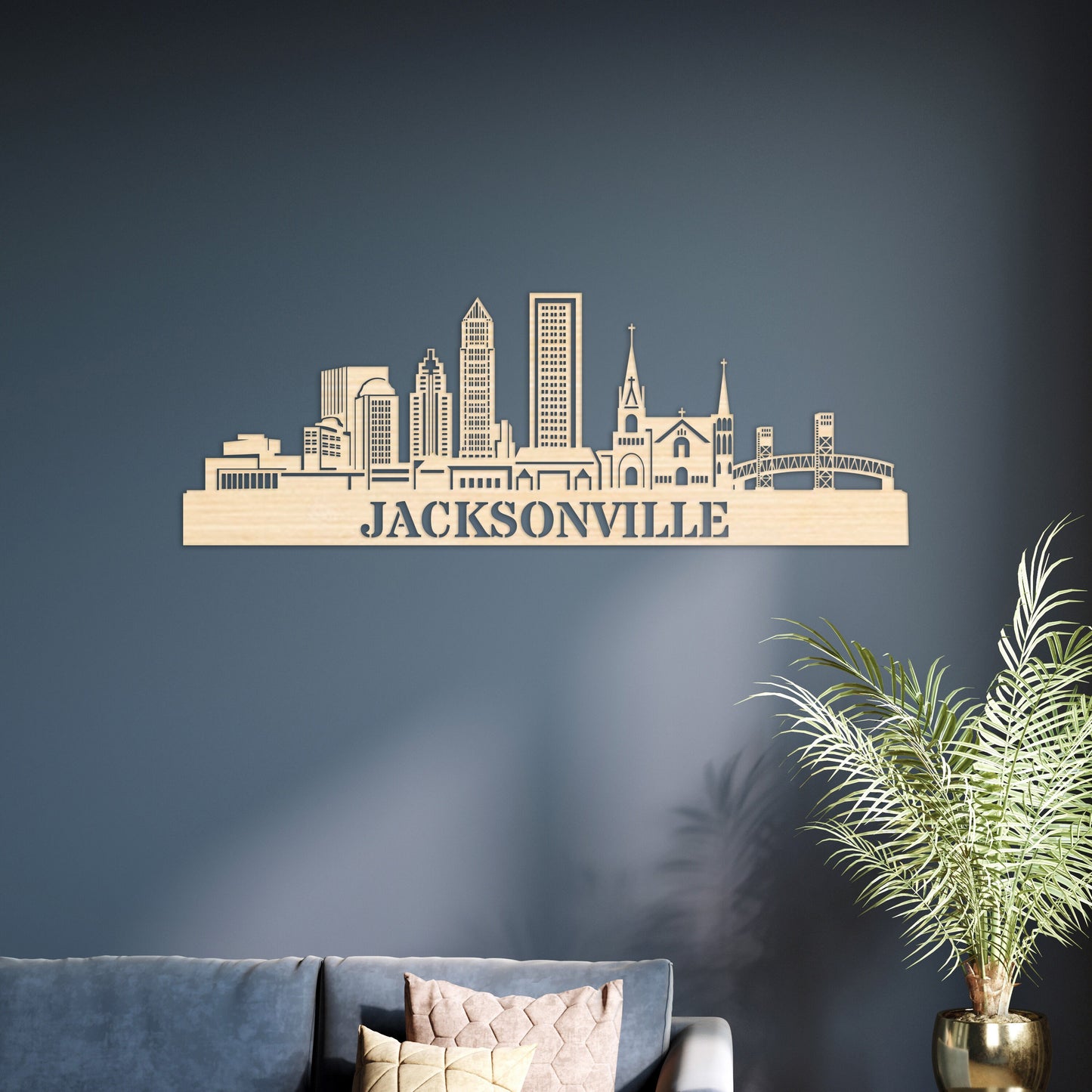 Jacksonville City Skyline