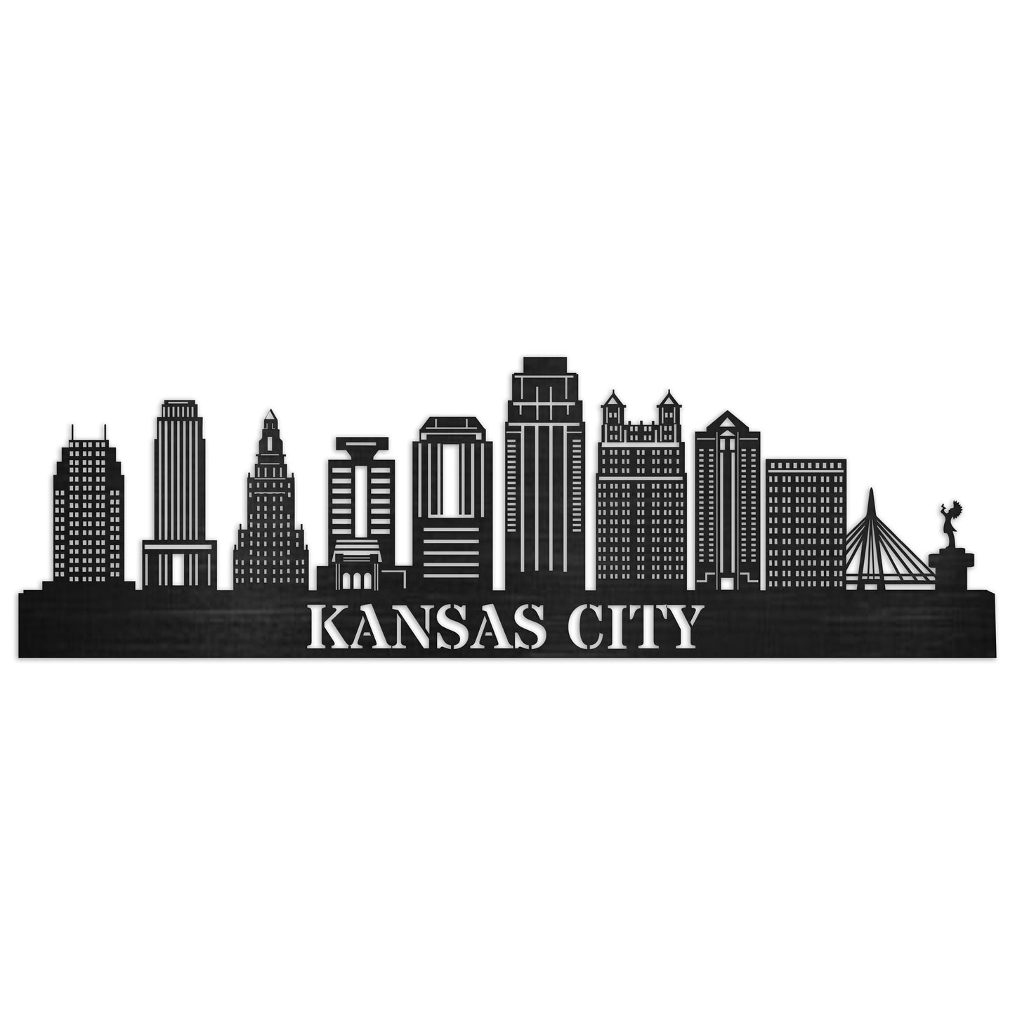 Kansas City City Skyline