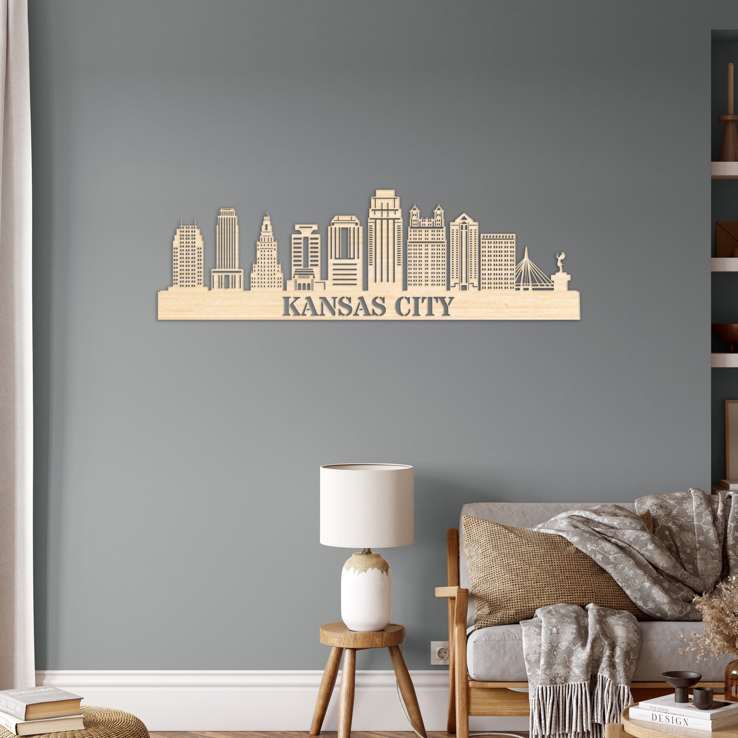 Kansas City City Skyline