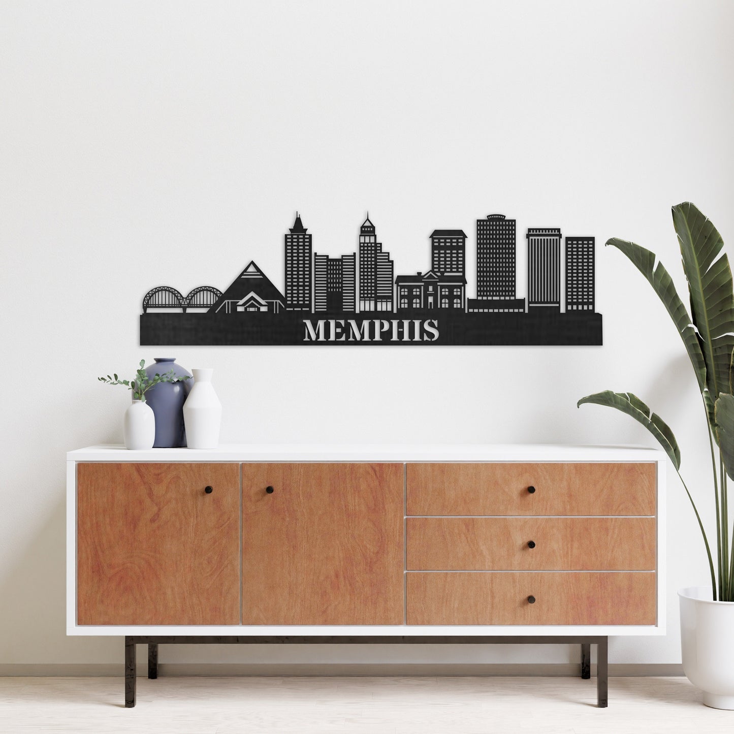 Memphis City Skyline