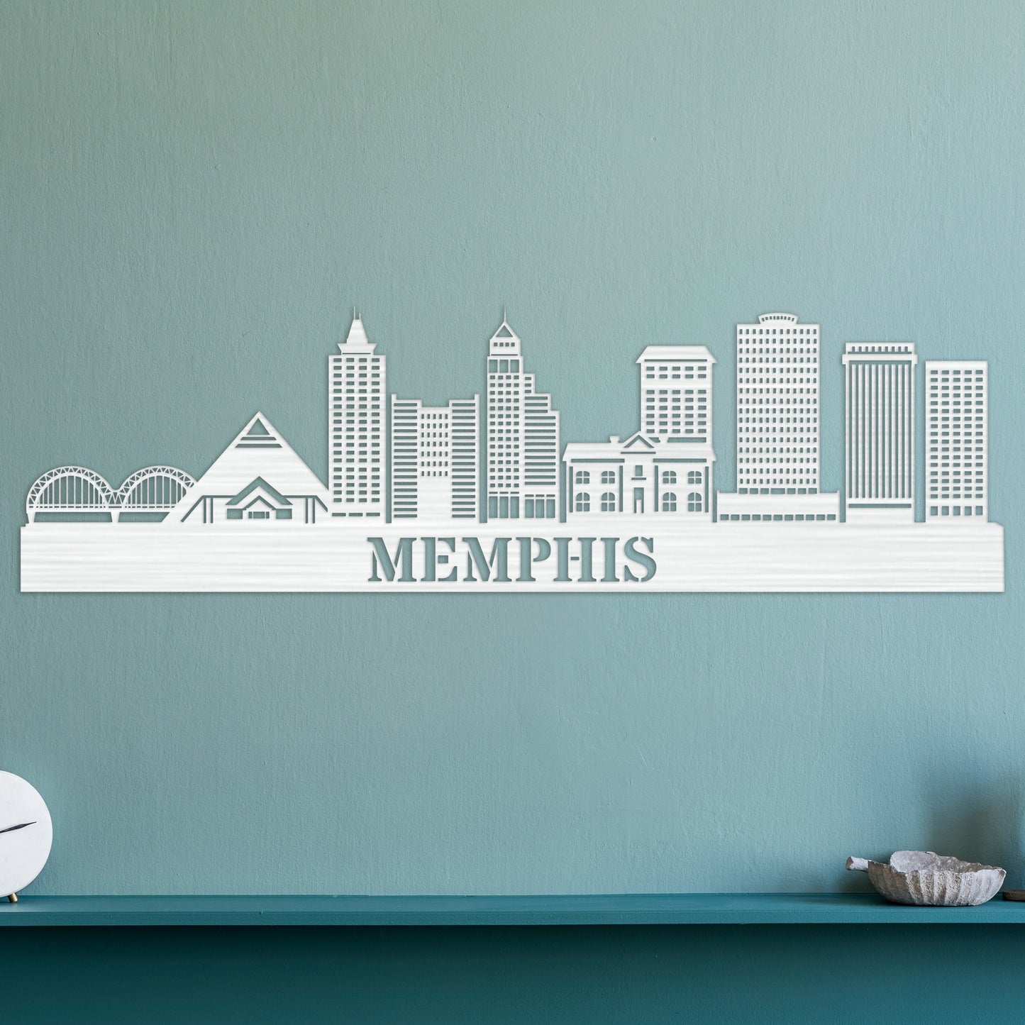 Memphis City Skyline